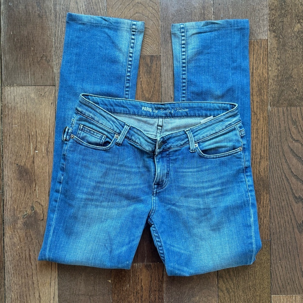 Zadig & Voltaire Paris City Distressed Jeans in Blue Size 29